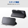 AQUOS wish5 ソフトレザーケース 磁石付 耐衝撃 ステッチ カード収納充実 写真5