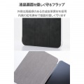 11インチiPad Pro(M4) フラップケース 薄型軽量 背面クリア 2アングル 写真5