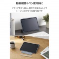 11インチiPad Pro(M4) フラップケース 薄型軽量 カラーエッジ 背面クリア 写真5