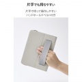 iPad mini(A17 Pro) フラップケース 衝撃ガード ベルト付 2アングル 軽量 写真5