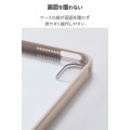 iPad mini(A17 Pro) フラップケース ハイブリッド背面クリア 写真5
