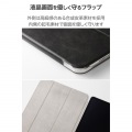 13インチiPad Air(M3/M2) フラップケース 薄型軽量 背面クリア 2アングル 写真5
