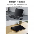 13インチiPad Air(M3/M2) フラップケース 薄型軽量 カラーエッジ 背面クリア 写真5