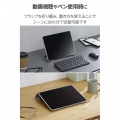 13インチiPad Air(M3/M2) フラップケース 薄型軽量 カラーエッジ 背面クリア 写真5