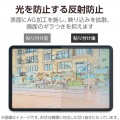 iPad mini(A17 Pro) フィルム 紙心地 着脱式 反射防止 上質紙タイプ 写真5