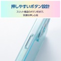 ソフトケース クリアオーロラ メタルステッカー付 写真5