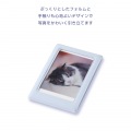 instax(チェキ)mini film用 マグネットフォトフレーム/ブルー 写真5