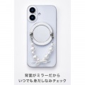マグネットスマホリング/ビーズ/ミラー付き/MAGKEEP 写真5