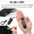 USB Type-C(TM)&USB-A接続 直挿しメモリーカードリーダー(UHS-I) 写真5