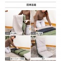チェアカバー Rタイプ グレージュ 写真5