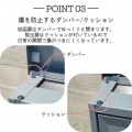 テラII 左開き サテンレッド 写真5