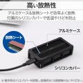 USB4 PCIeトンネリング対応 M.2 NVMe SSDケース 写真5
