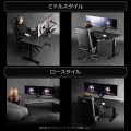 電動スーパーゲーミングデスク (脚部のみ 天板別売り) 写真5