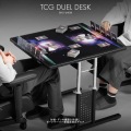トレーディングカード 対戦用 デスク デュエルデスク BHD-640DM-BK プレイマットぴったりサイズ ハンドスタンド付き 高さ調節機能付き 写真5
