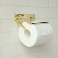 トイレットペーパーホルダー ゴールド 真鍮 シンプル シングル レストラン ホテル 高級 上質 【Elliot】シングル(ゴールド) 写真5