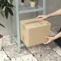 スタンドポスト 郵便ポスト 郵便受け 小物置き 置き配 窓付き 鍵付き アジャスター付き 錆びにくい 置き型 工事不要 【Orla(オーラ)】(ブルーグレー) 写真5