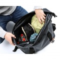 ドッペルギャンガー ターポリン サイドバッグ | 防水 バイク サイド バッグ キャンプ ツーリング 40リットル 40L ディジーチェーン メッシュポケット Dカン 写真5