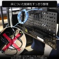 デスク ブラック 幅 50cm × 奥行き 7.7cm × 高さ 29?46cm ケーブルオーガナイザー 〈2021年6月の新仕様版〉 写真5