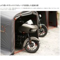 ビッグサイズの俺専用ガレージハウス ストレージバイクガレージ 330XL 写真5