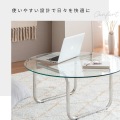 ガラステーブル CT-8081 クリア 写真5