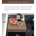 コンロカバー1口 幅24 木目調 CV-2200M ナチュラル 宮武製作所 写真5