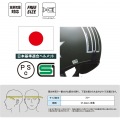 スモールジェットヘルメット アイボリー/ネイビー ( GRENVER ) 写真5