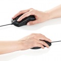 ゲーミングマウス/光学式/8000万回耐久スイッチ/6200dpi/5ボタン/有線/ブラック 写真5