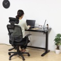 電動昇降デスク メモリー機能付 ブラック 写真5