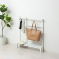 コンパクト伸縮カバンラック(ホワイト) 写真5