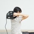 マッサージ器 トルルンブラック 首 肩 腰 腰痛 肩こり アタッチメント3種 選べる強度 タイマー付き リモコン操作 収納袋付き  写真5