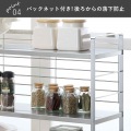 ステンレス 棚の出窓シェルフ 88cm 写真5