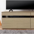 テレビ台 白井産業 幅120cm 高さ37cm グレー 50V型対応 TVボード ローボード ナチュリカ 写真5