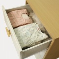 白井産業 チェスト 衣類収納 引出 キッズ用 ランドキッズ ナチュラルブラウン 北欧テイスト 幅約57cm 高さ約74cm LAK-7555H | 棚 収納 子ども かわいい 3段 写真5