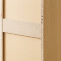 フリーラック タナリオ TNL-1231 NA | 幅:約31cm 高さ:約120cm ナチュラルブラウン スリム 隙間用 シェルフ カラーボックス オフィス 写真5