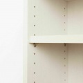 タナリオ専用 追加移動棚 白井産業 耐荷重10kg 専用取付金具付 オープンラック 収納棚 使用ラック本体外寸幅117cm 奥行29cm用 ホワイト 木目 TNL-T117AWH 写真5