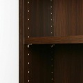 タナリオ専用 追加移動棚 白井産業 耐荷重10kg 専用取付金具付 オープンラック 収納棚 使用ラック本体外寸幅117cm 奥行29cm用 ダークブラウン TNL-T117ADK 写真5