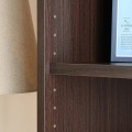 フリーラック シェルフ 本棚 整理棚 同シリーズで組み合わせ自由自在 一人暮らしの部屋にぴったりサイズ ダークブラウン 木目柄 写真5