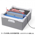 プラダン製タブレット収納簡易ケース(10台用) 写真5