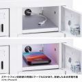 個別管理用スマートフォン保管庫(10台収納) 写真5