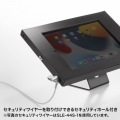 iPad用スチール製スタンド付きケース(ブラック) 写真5