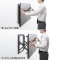 プッシュ式壁掛け金具 写真5