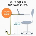 USB PD対応AC充電器(PD65W・TypeCケーブル付き) 写真5