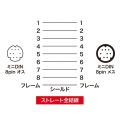 キーボード延長ケーブル(3m) 写真5