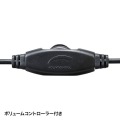 ヘッドセット マイク付き 3.5mm タブレット用ヘッドセット MM-HS526TAB 写真5