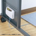 カテゴリ6フラットケーブル15m(ブラック) 写真5