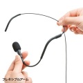 ワイヤレスヘッドマイク(MM-SPAMP4/7用) 写真5