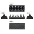 サンワサプライ ワイヤレスガイド用充電器(10台用) (MM-WGS4用) MM-WGS4-CL1 写真5