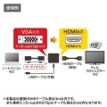 VGA信号HDMI変換コンバーター 写真5