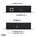 PoE対応HDMIエクステンダー(セットモデル) 写真5