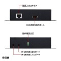 PoE対応HDMIエクステンダー(セットモデル) 写真5